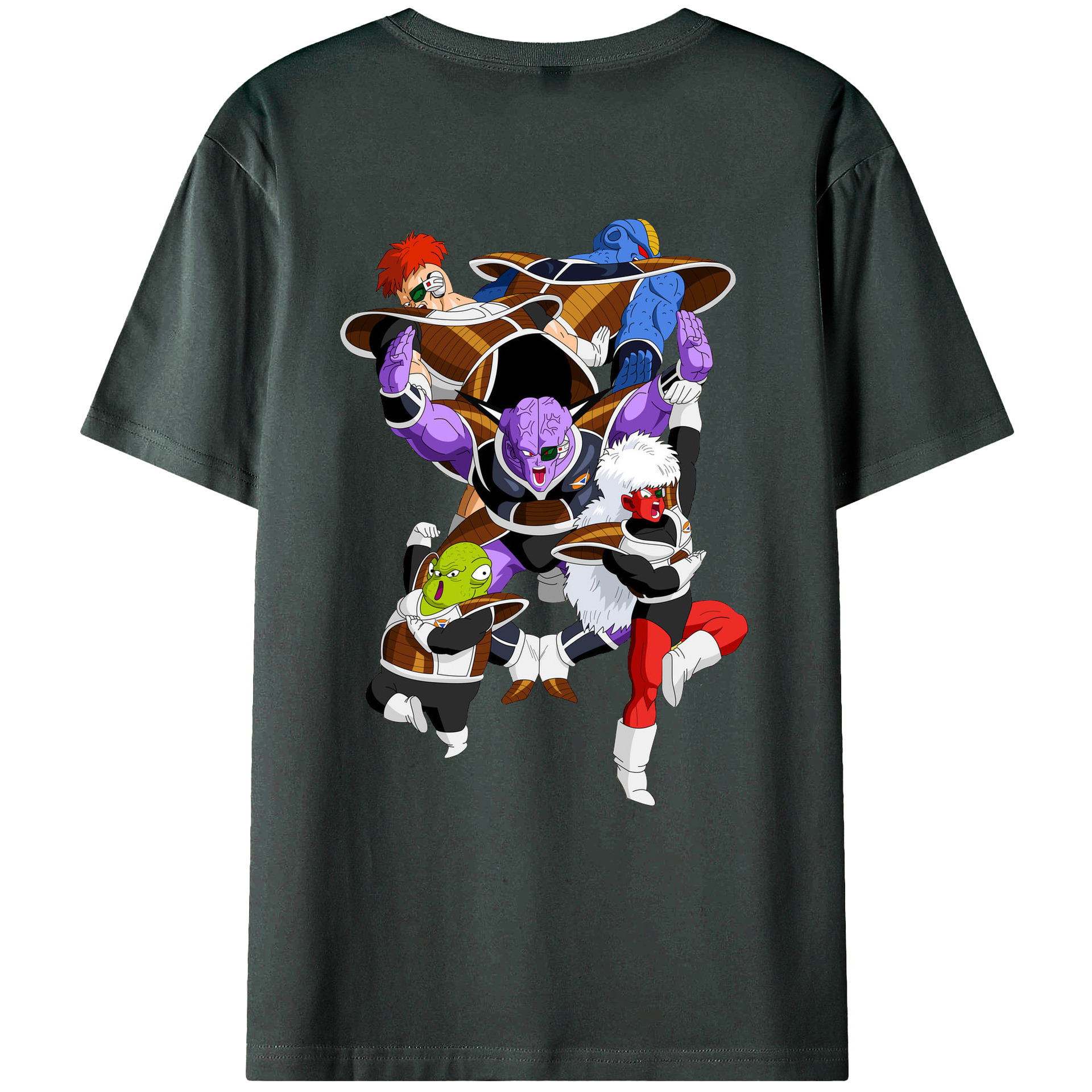 （画像用） ドラゴンボール DRAGON BALL 綿100％ メンズ半袖Tシャツ（バックプリント） 通気性